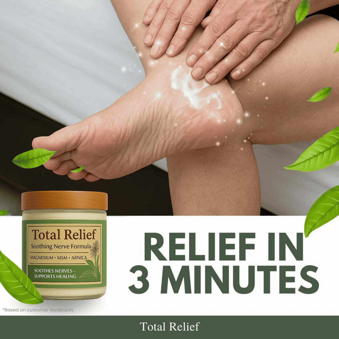 Total Relief Magnesium Cream (1 month supply)