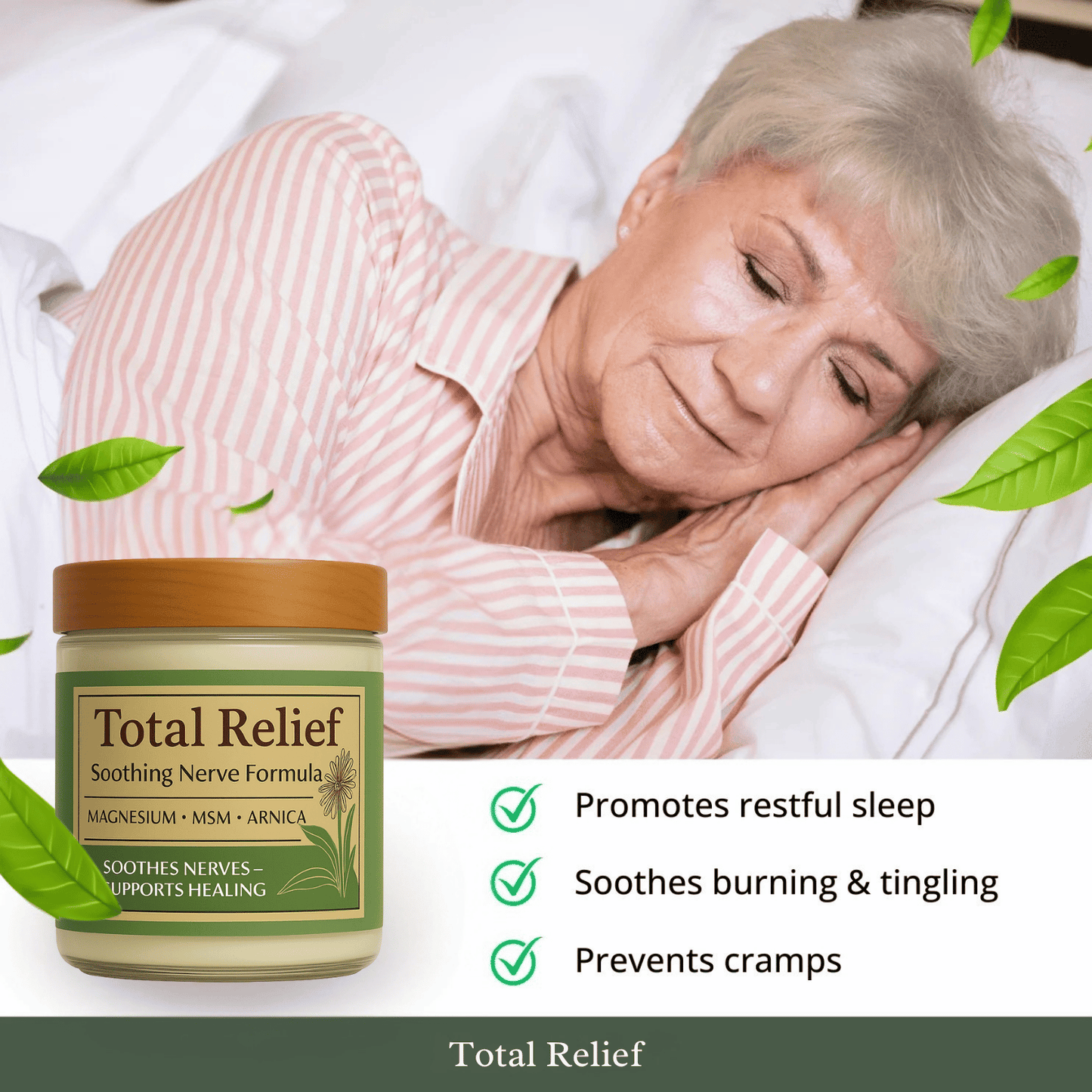 Total Relief Magnesium Cream (1 month supply)